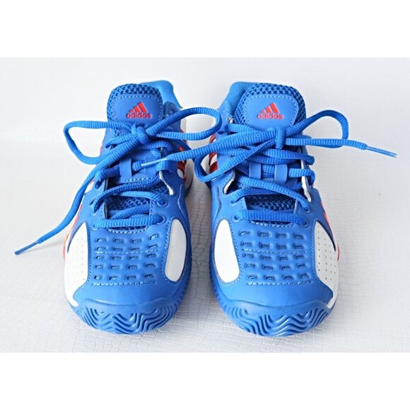 Adidas Women's Adiprene Tennis Shoes Size 4 Blue - Picture 2 of 7